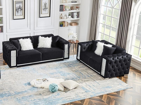 Crystal Sofa Set