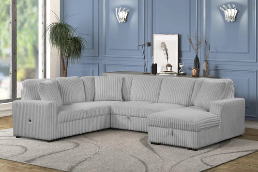 Relive Sectional SofaBed With Storage chaise
